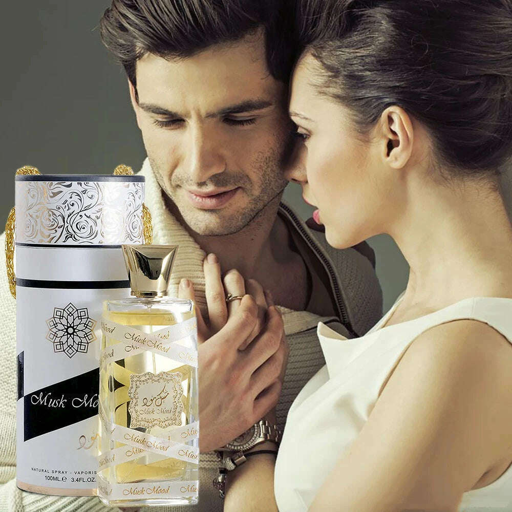 Arabic Style Women Perfume Lasting Fragrance Body Spray Plant Floral Scent Pheromone Eau De Parfum Cologne Men 100ml Toilette - KIMLUD