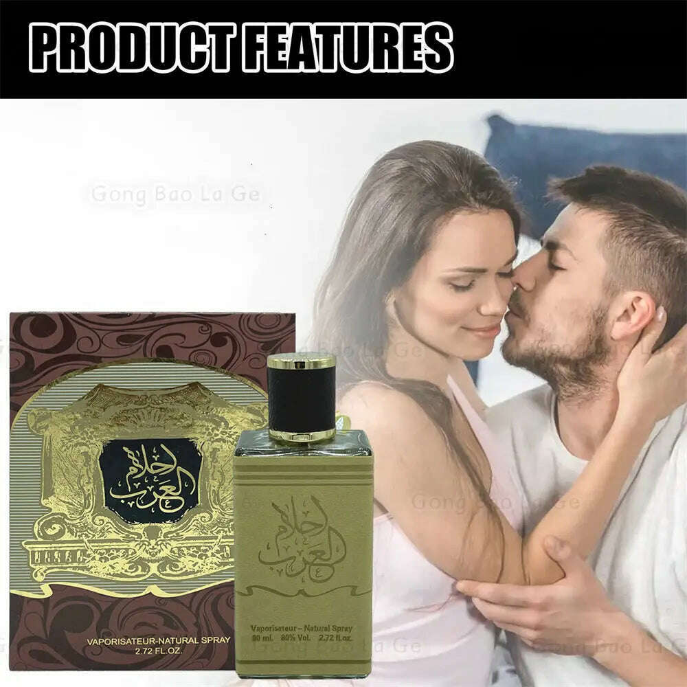 KIMLUD, Arabic Style Women Perfume Spray Lasting Floral Scent Pheromone Eau De Parfum Cologne Fragrance 100ml Toilette Perfumes Feminino, KIMLUD Womens Clothes