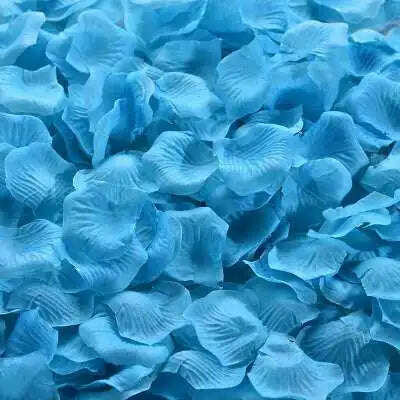 Artificial Wedding Rose Petals Romantic Silk Petals Flower Petals Valentine Day Wedding Marriage Party Rose Leaves Decoration - KIMLUD