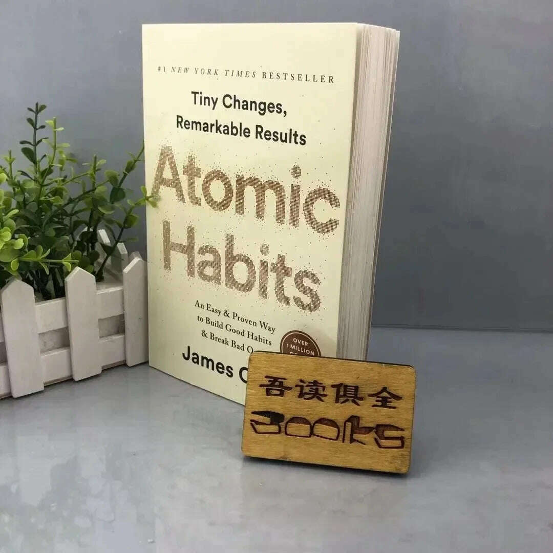 KIMLUD, Atomic Habits By James Clear An Easy & Proven Way to Build Good Habits & Break Bad Ones Self-management Books, KIMLUD Womens Clothes