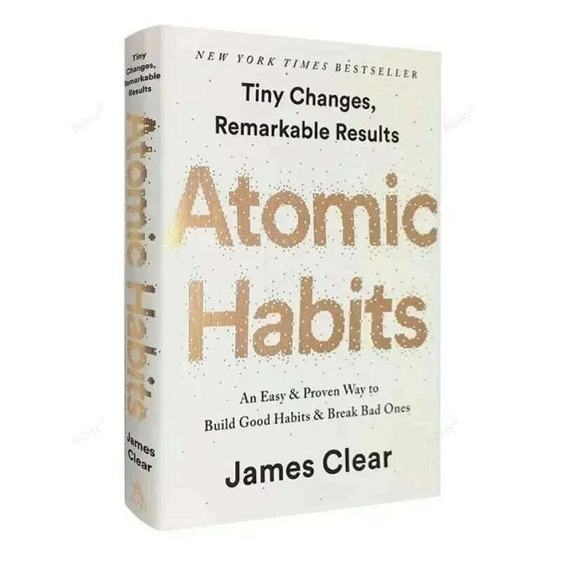 KIMLUD, Atomic Habits By James Clear An Easy & Proven Way to Build Good Habits & Break Bad Ones Self-management Self-improvement Books, KIMLUD Womens Clothes