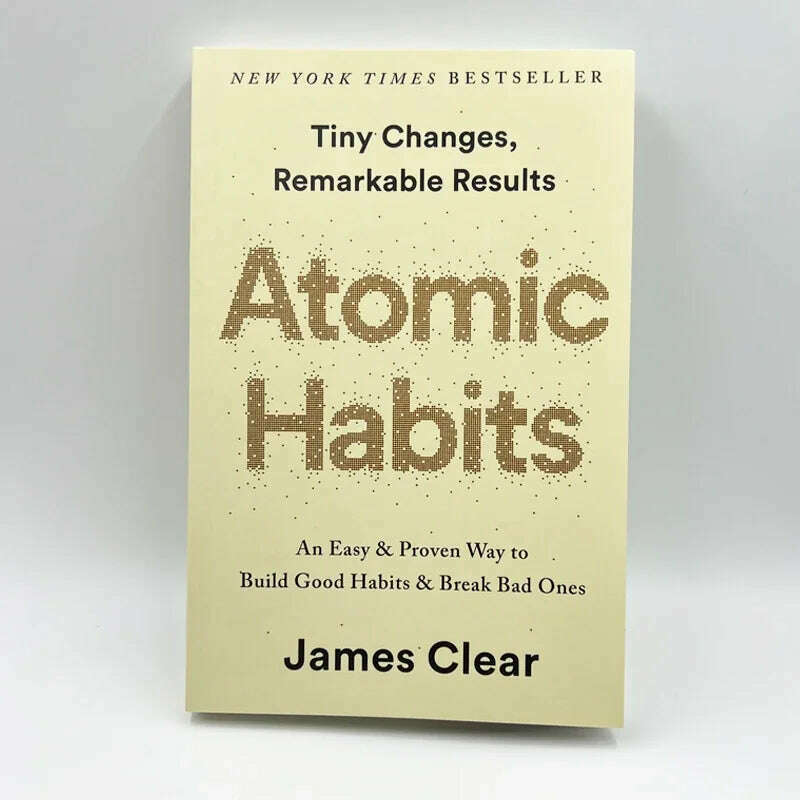 KIMLUD, Atomic Habits By James Clear An Easy & Proven Way to Build Good Habits & Break Bad Ones Self-management Self-improvement Books, 1 book, KIMLUD APPAREL - Womens Clothes