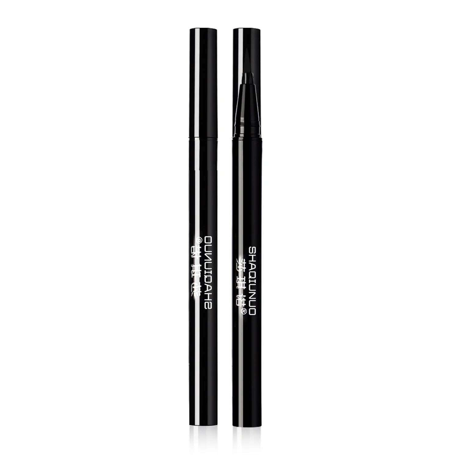 KIMLUD, Black eyeliner with thin tip, non-smudged liquid eyeliner, long-lasting makeup and color that does not fade easily for beginners, KIMLUD Womens Clothes