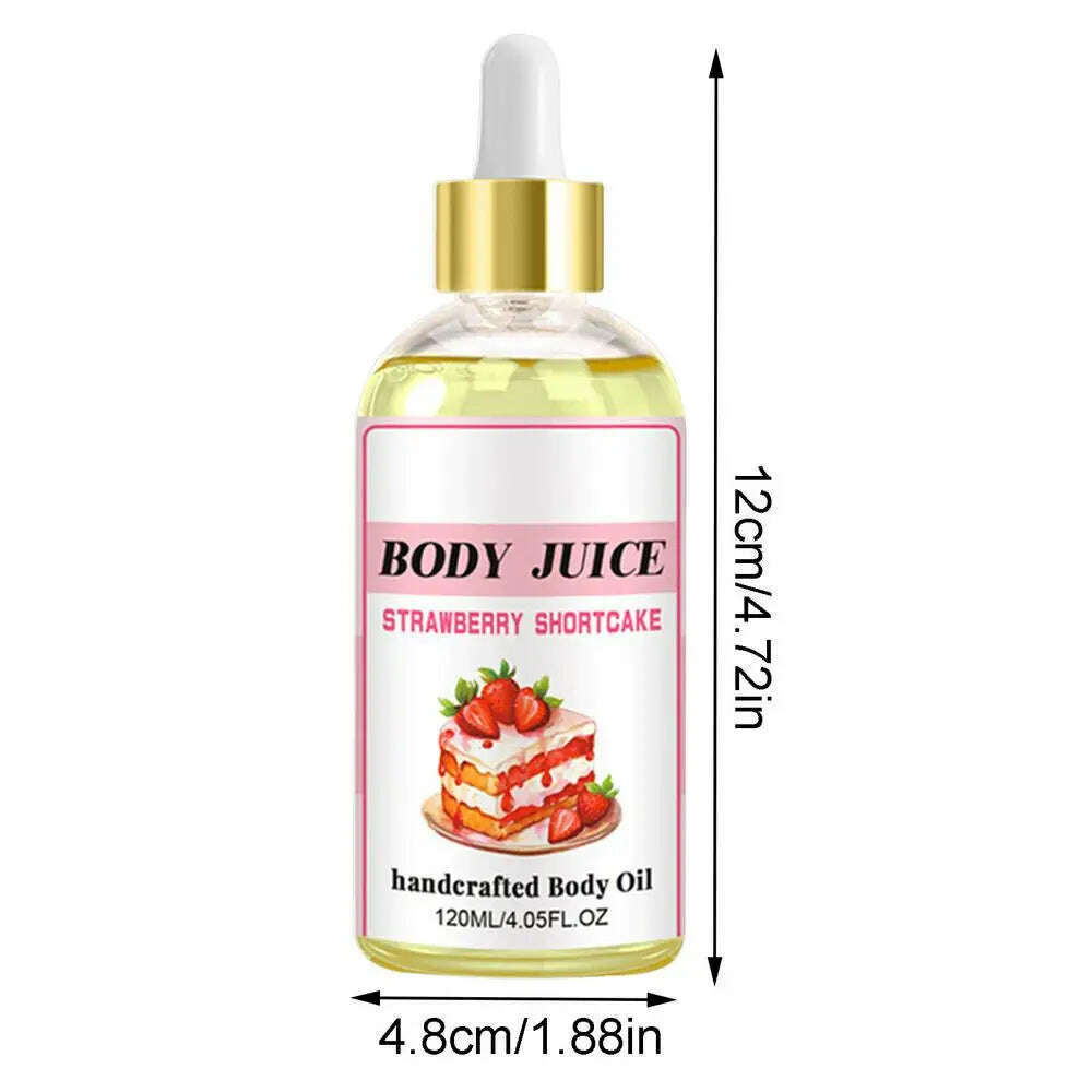 KIMLUD, Body Juice Massage Oil Strawberry Serum Anti Dark Spots Smooth Moisturizing Relax Repair Aromatherapy Glow Relieve Dry Skin Care, strawberry flavor / CHINA, KIMLUD APPAREL - Womens Clothes