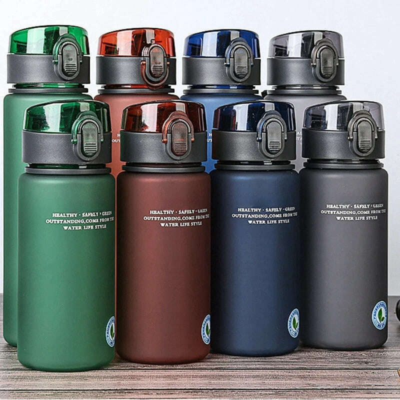 KIMLUD, Brand BPA Free Leak Proof Sports Water Bottle High Quality Tour Hiking Portable My Favorite Drink Bottles 400ml 560ml, KIMLUD Womens Clothes