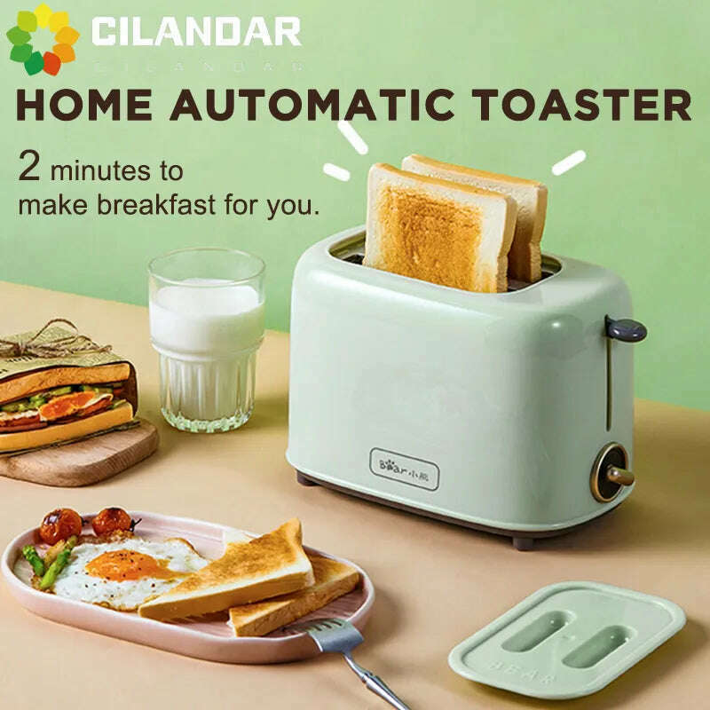 Bread Toaster for sandwiches Waffle maker electric kitchen Double Oven 220V mini Toaster hot air convection for headed bread - KIMLUD