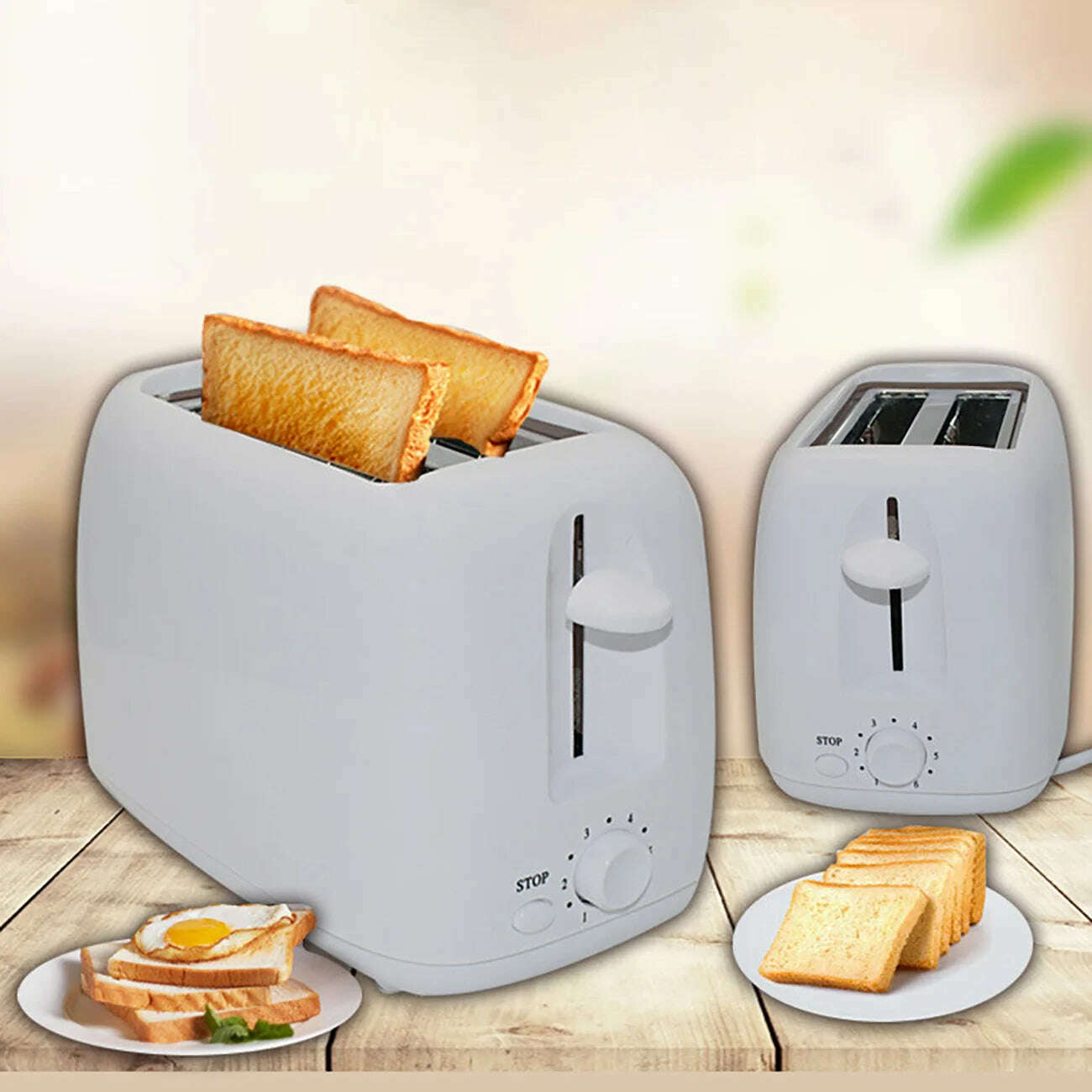 Bread Toaster for sandwiches Waffle maker electric kitchen Double Oven 220V mini Toaster hot air convection for headed bread - KIMLUD