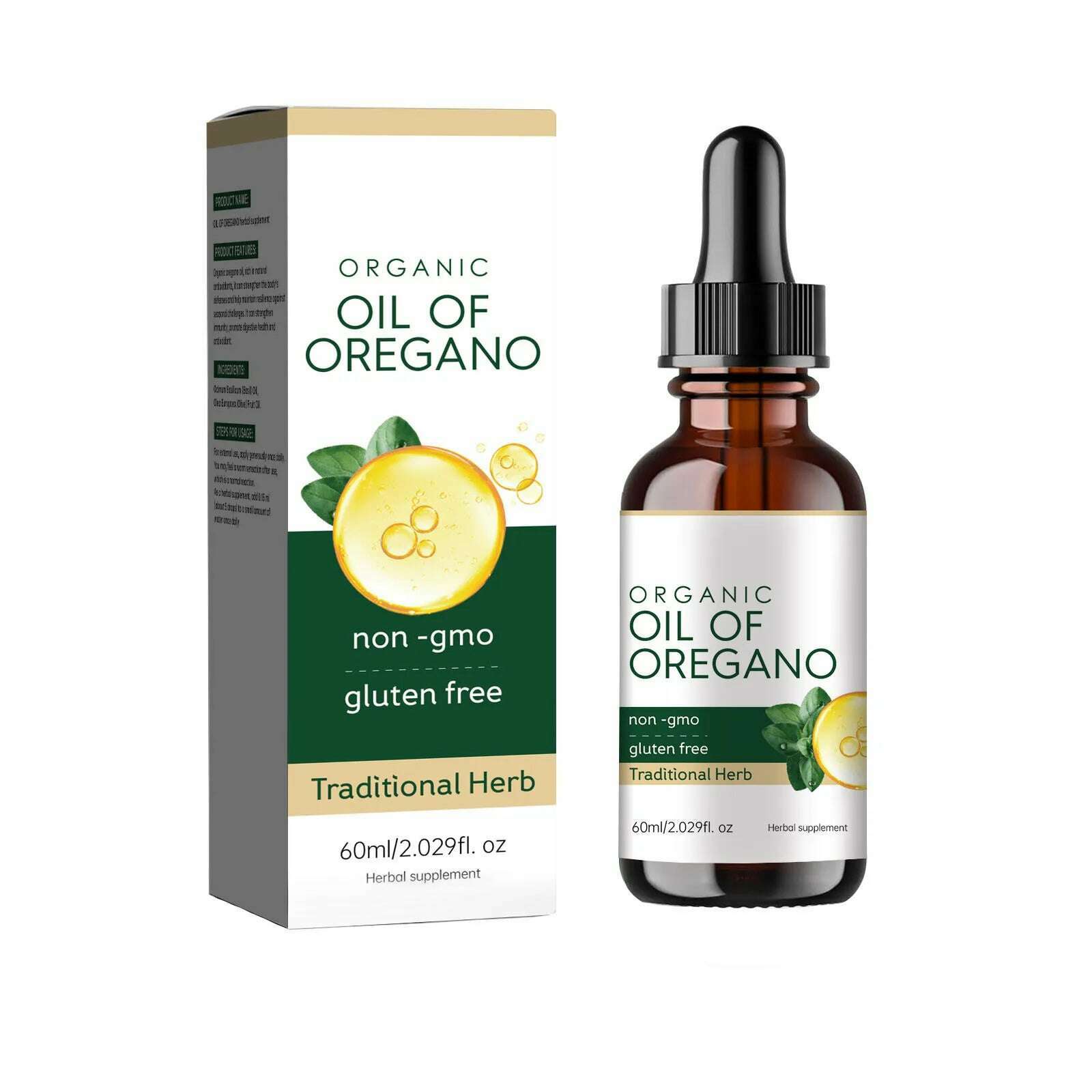 Carlyle Organic Oil Of Oregano 60ml - KIMLUD