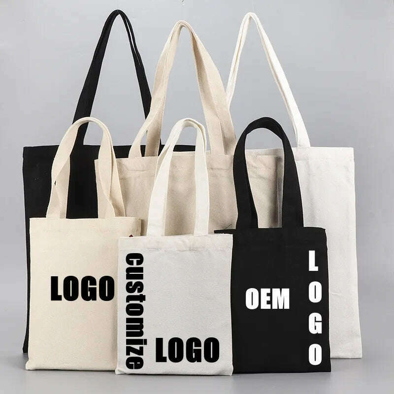 KIMLUD, Customized logo personalized signature women's cloth shopping bags bags shoulder bags duffel bags large-capacity handbags eom, KIMLUD Womens Clothes