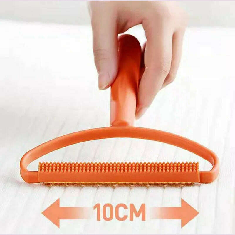 KIMLUD, Double-Side Lint Remover Portable Pet Hair Remover Brush Manual Fluff Remover Clothes Fuzz Fabric Shaver Carpet Clothes Brush, KIMLUD Womens Clothes