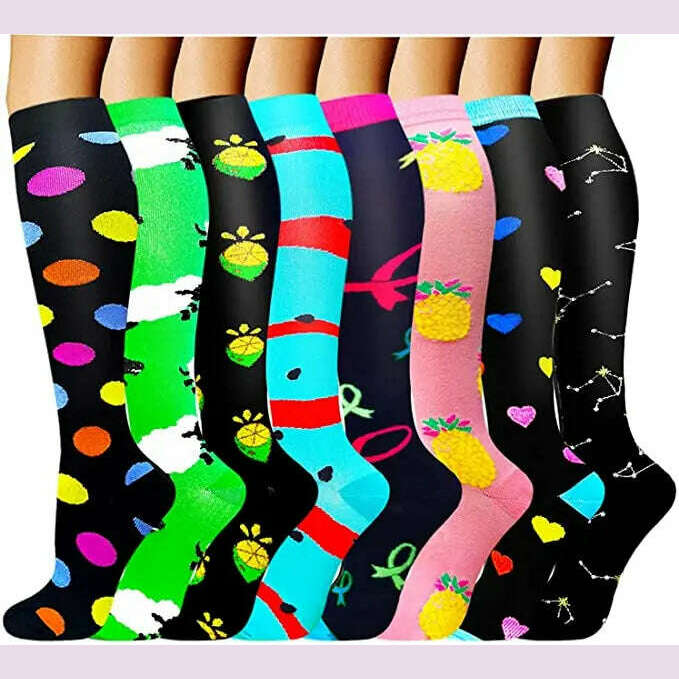 KIMLUD, Dropship Compression Stockings Batch Socks Varicose Veins Nurse Socks Football Running Men Women Outdoor Sports Socks Unisex, KIMLUD Womens Clothes