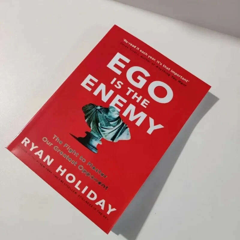 KIMLUD, EGO IS THE ENEMY By Ryan Holiday Paperback Novel #1 New York Times Bestseller Book, KIMLUD Womens Clothes