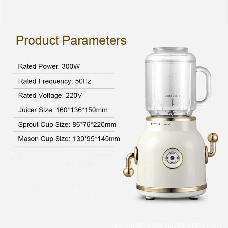 KIMLUD, Electric Juicer Mini Portable Baby Food Mixer Grinder Automatic Fruit Juice Extractor Squeezer Smoothie Milkshake Blender Cup EU, KIMLUD Womens Clothes