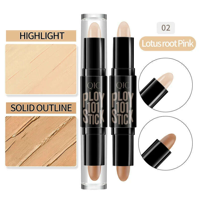 Face Freckles Foundation Concealer Pen Long Lasting White Dark Circles Corrector Contour Eye Stick Pencil Cosmetic Makeup - KIMLUD