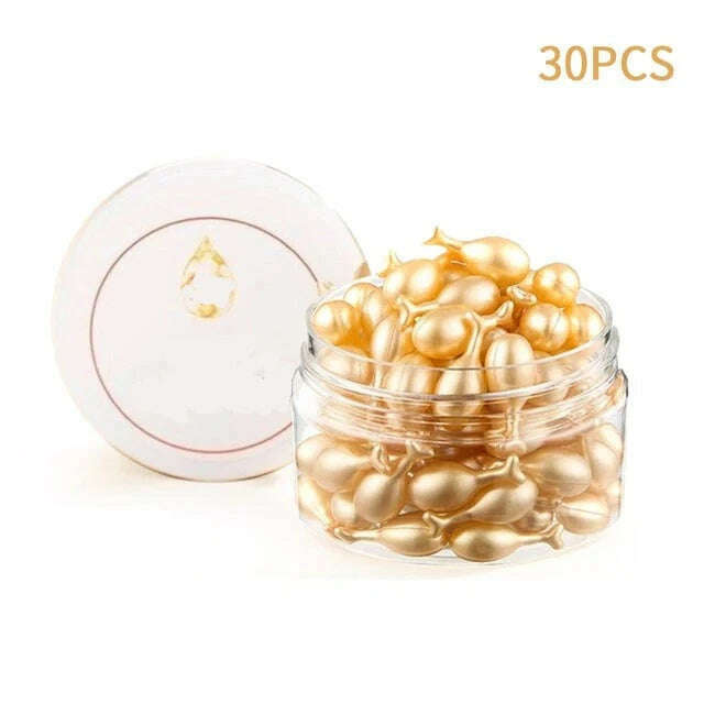 KIMLUD, Facial Care Fullerene Capsule Lifting Firming Wrinkle Serum Elasticity Repair Rejuvenat Anti Wrinkle Skin Care Essence, 30 Capsules / CHINA, KIMLUD APPAREL - Womens Clothes