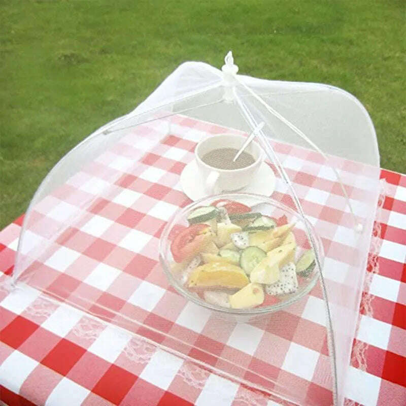 KIMLUD, Foldable Food Mesh Cover Fly Anti Mosquito Pop-Up Food Cover Umbrella Meal Vegetable Fruit Breathable Cover Kitchen Accessories, KIMLUD Womens Clothes