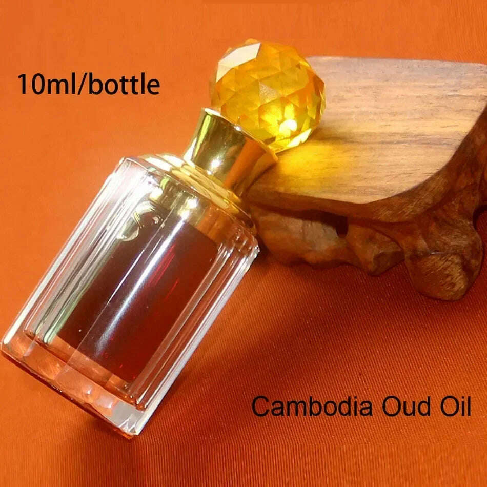 Genuine Natural Pure Chinese Hainan Oudh Oil Cambodia Oud Oil Kynam Oil Smell Nice Strong Lasting Fragrant Wholesale Free Ship - KIMLUD