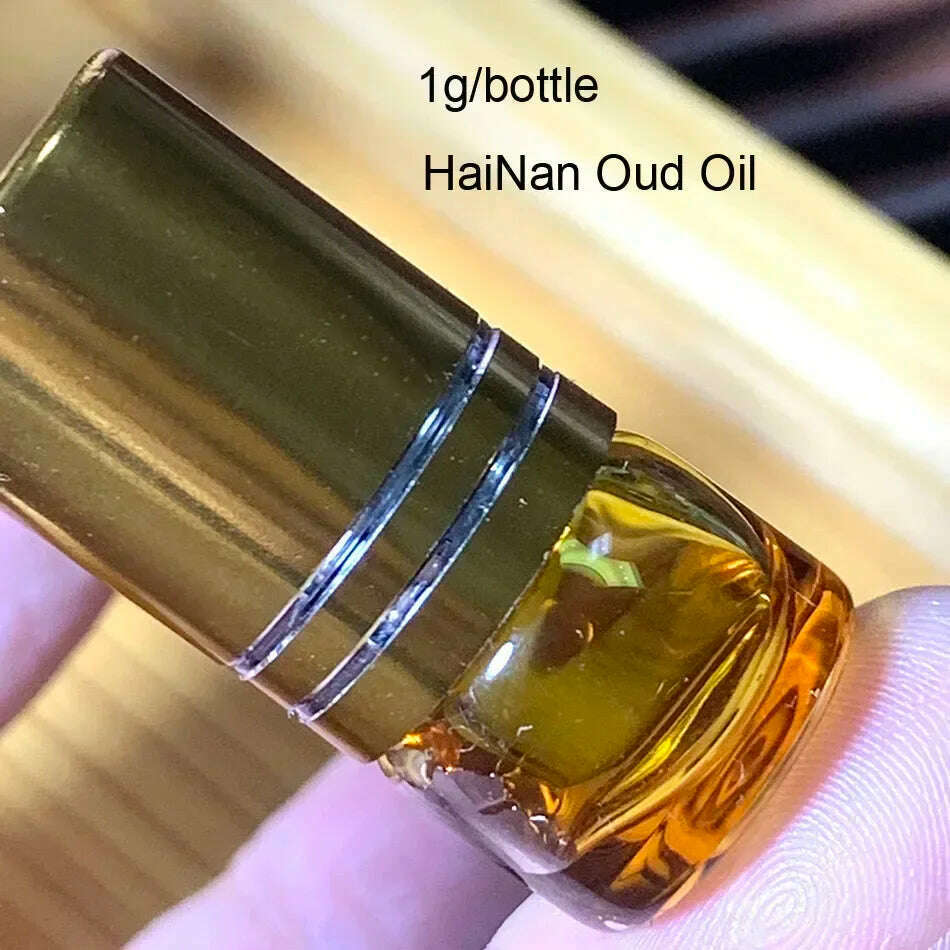 Genuine Natural Pure Chinese Hainan Oudh Oil Cambodia Oud Oil Kynam Oil Smell Nice Strong Lasting Fragrant Wholesale Free Ship - KIMLUD