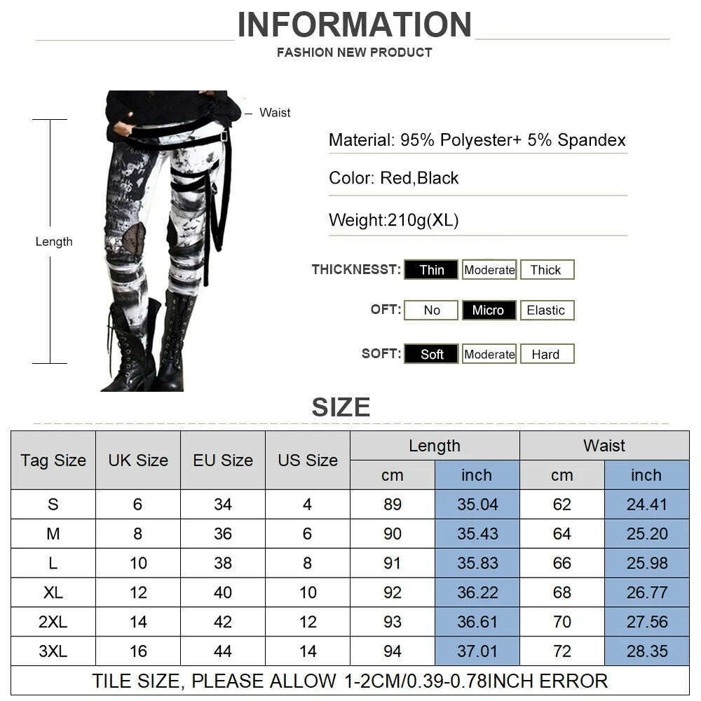 Gothic Mesh Tie Leggings For Woman Clothing 2023 Autumn Streetwear Girls Black Long Pants for Female Bodycon Trousers - KIMLUD