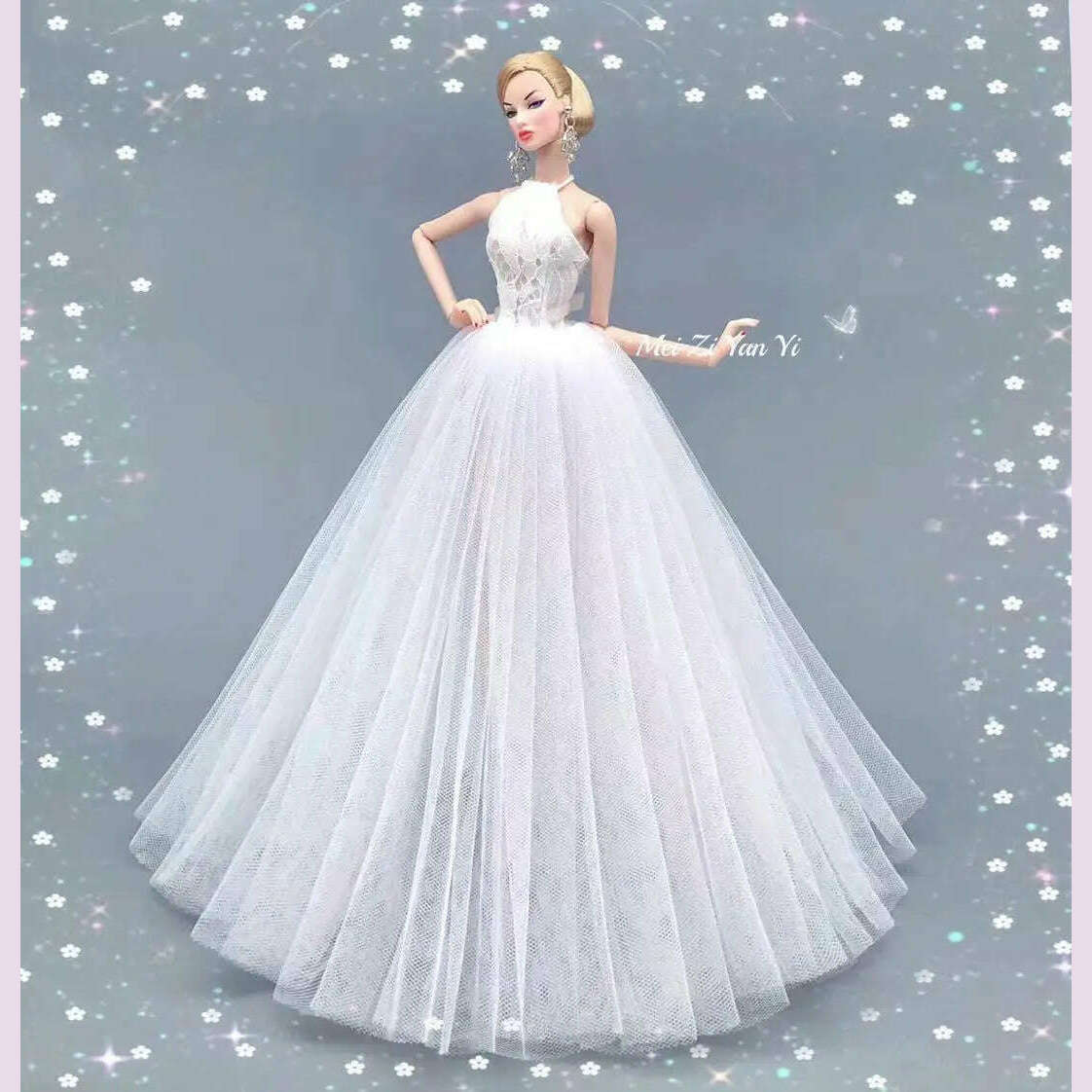 KIMLUD, handmade Clothes for barbie dress for barbie Clothes evening dress doll for barbie accessories wedding dresses clothes lot dolls, KIMLUD Womens Clothes