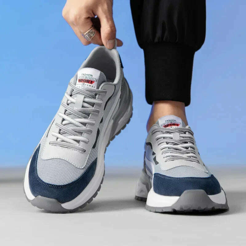 KIMLUD, Heren Schoenen 2023 Autumn Breathable Anti-Odor Men's Vulcanize Shoes New Mixed Colors Lightweight Comfortable Men Running Shoes, KIMLUD Womens Clothes