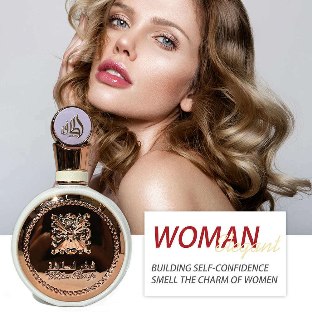 High Quality Arabic Women Perfume Pheromone Floral Scent Lasting Fragrance 100ml Eau De Parfum Pour Femme Perfumes Masculinos - KIMLUD