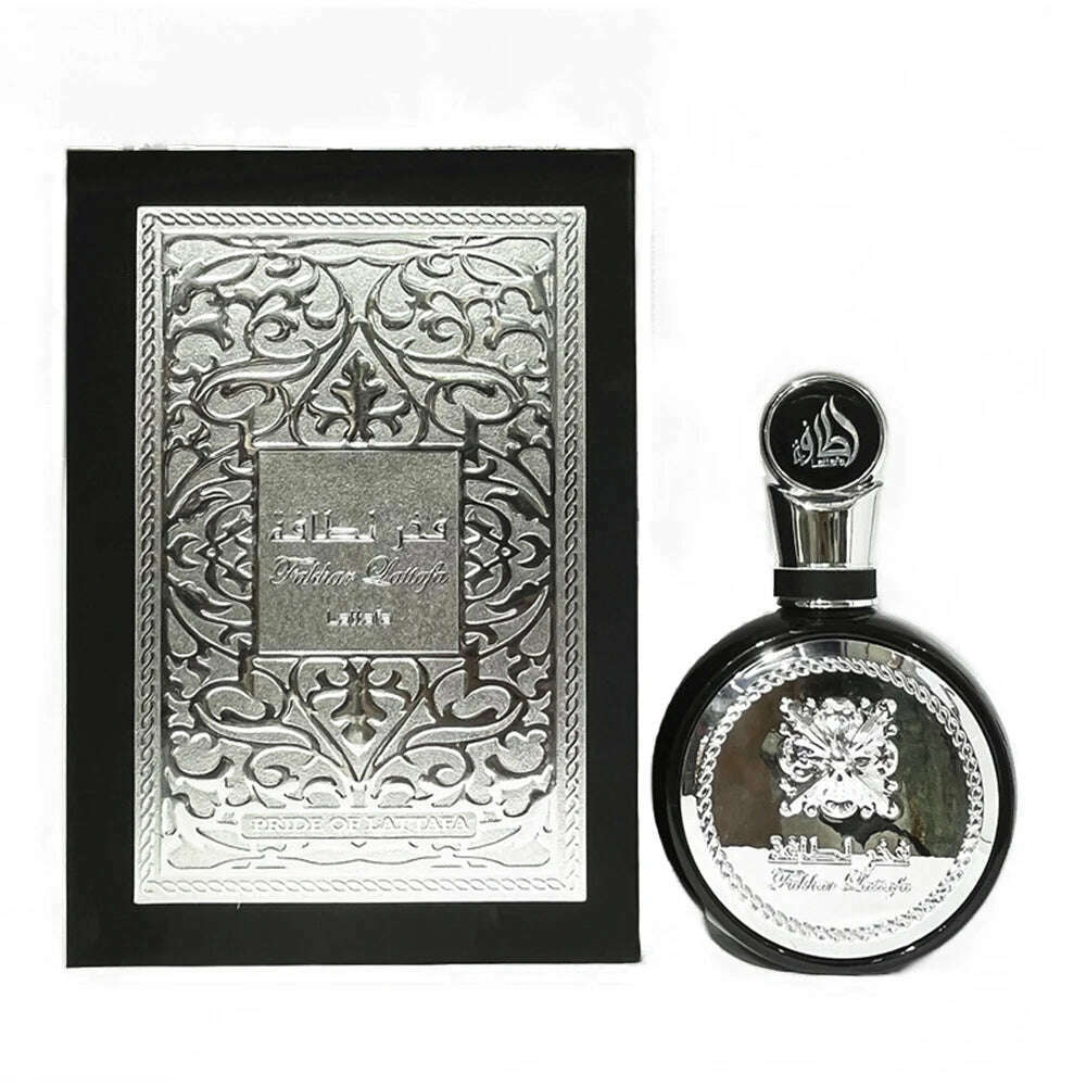 KIMLUD, High Quality Arabic Women Perfume Pheromone Floral Scent Lasting Fragrance 100ml Eau De Parfum Pour Femme Perfumes Masculinos, black, KIMLUD APPAREL - Womens Clothes