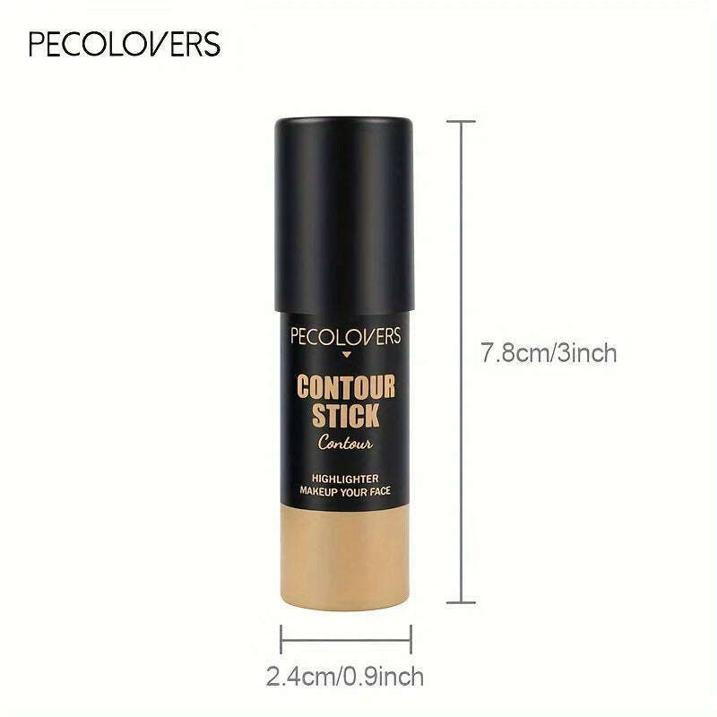 Highlighter Bronzer Stick Face Brightening Blusher Rouge Concealer Pen Long Lasting Corrector Skin Tone Nose Shadow Contouring - KIMLUD