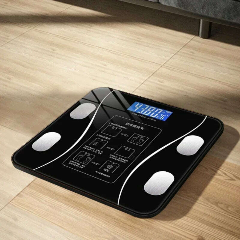 KIMLUD, Home Weight Scale Human Body Ultra-accurate Meter Height and Fat Loss Special Electronic Scale Smart Bluetooth Body Fat Scale, KIMLUD Womens Clothes