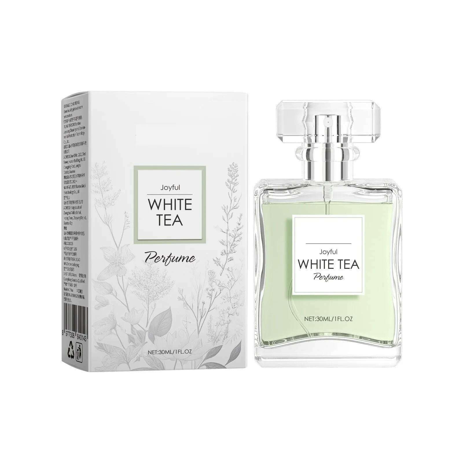 Joyful White Tea Perfume Women'S Perfume Fresh And Elegant 30ml - KIMLUD