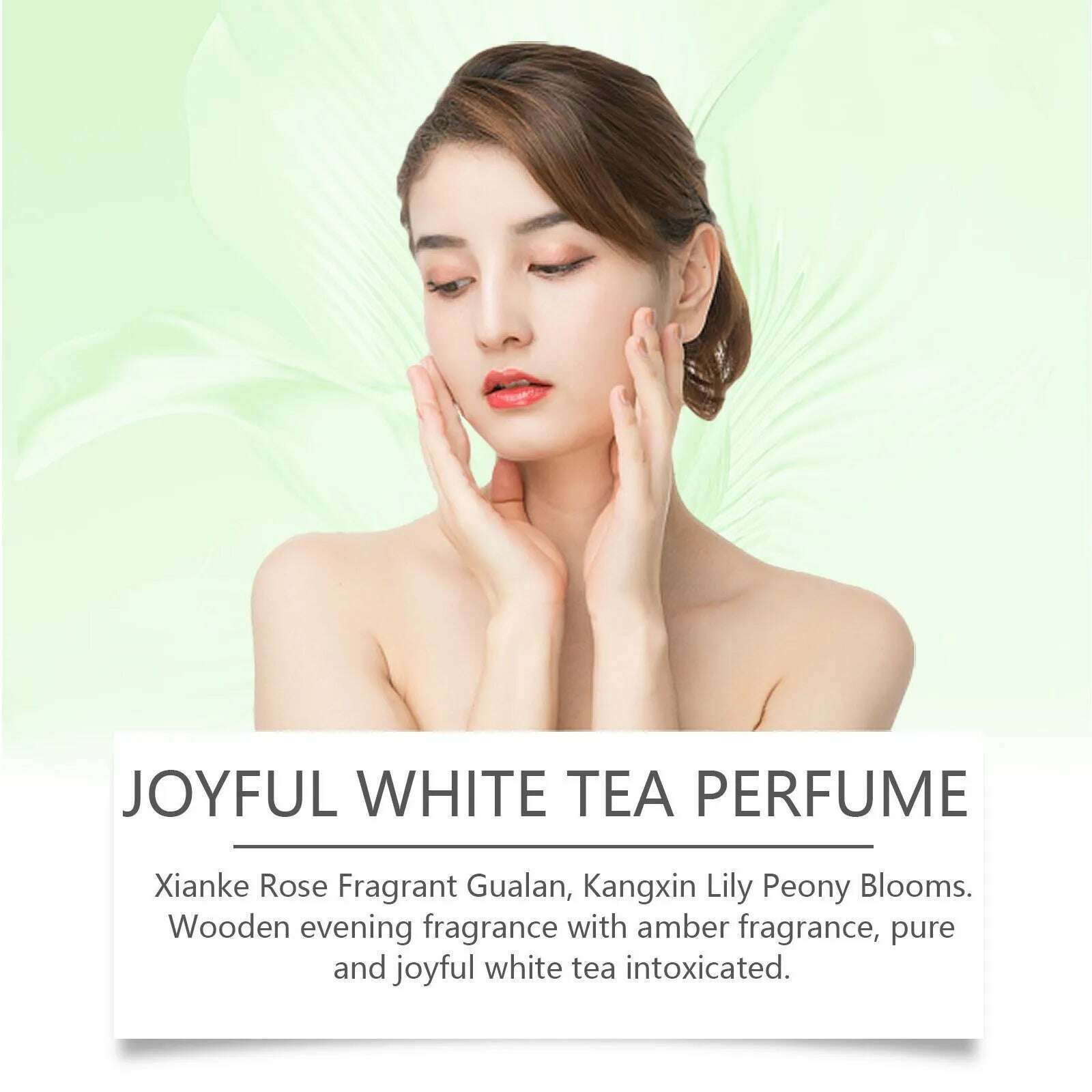 Joyful White Tea Perfume Women'S Perfume Fresh And Elegant 30ml - KIMLUD