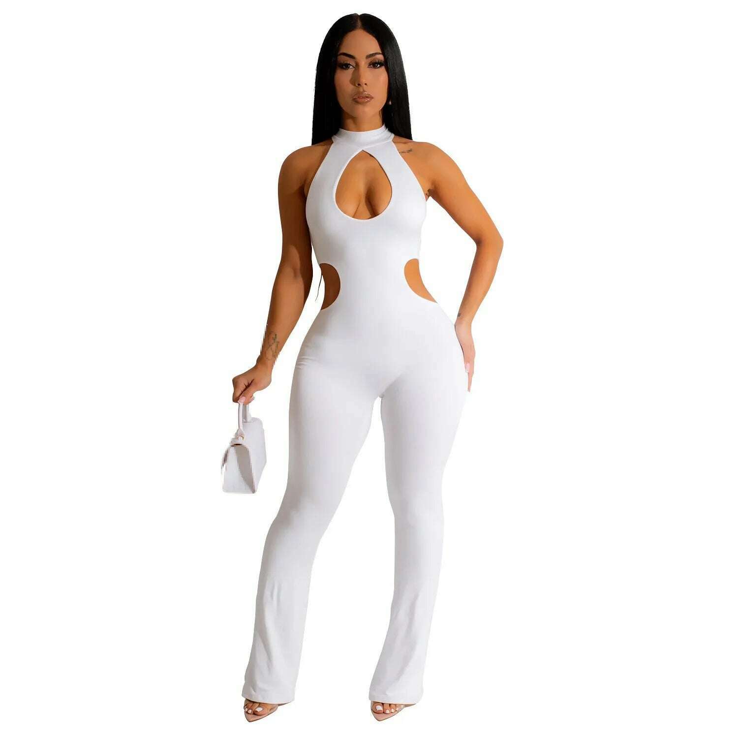 KIMLUD, jumpsuit women jumpsuit  women 2023 high quality one pieces club outfit for woman birthday outfits woman wholesale clothes 2023, 01 / L, KIMLUD APPAREL - Womens Clothes