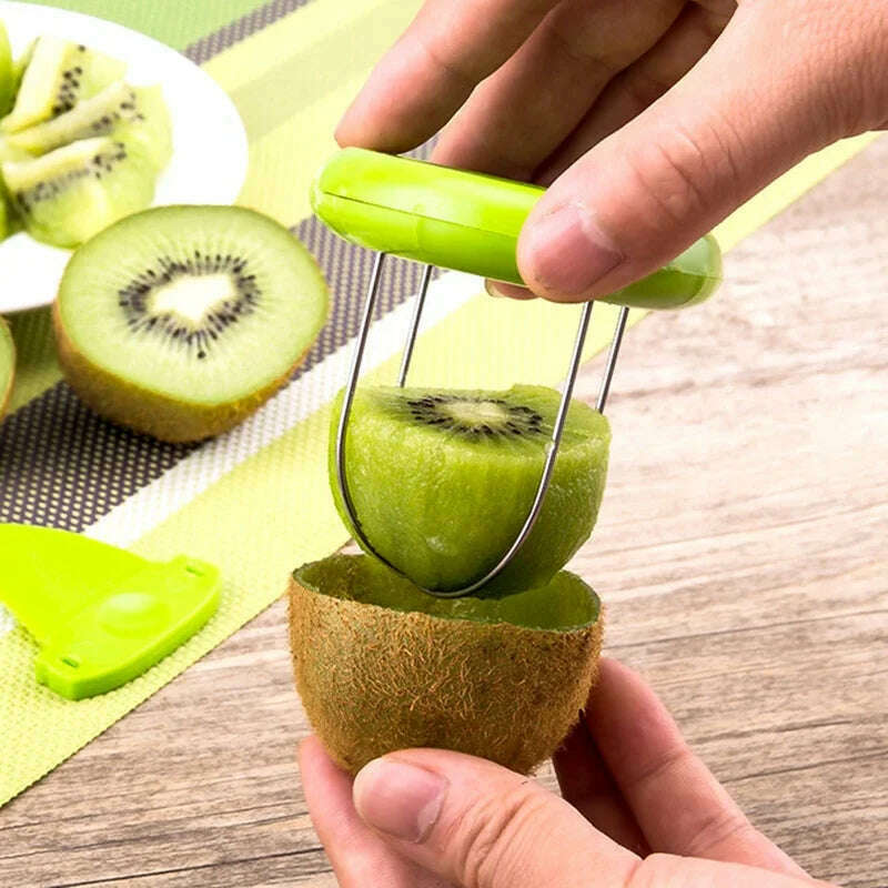 KIMLUD, Kitchen Creative Fruit Peeler Detachable Kiwi Cutter Salad Cooking Tools Lemon Peeling Gadget Kitchen cooking, KIMLUD Womens Clothes