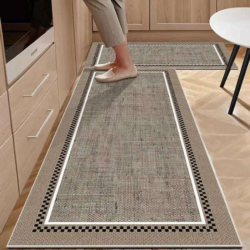 KIMLUD, Kitchen Rug Kitchen Mat Home Entrance Doormat Living Room Bedroom Balcony Hallway Decor Floor Carpet Non-Slip Bathroom Mat, 894 / 50cmx160cm 1pc, KIMLUD APPAREL - Womens Clothes