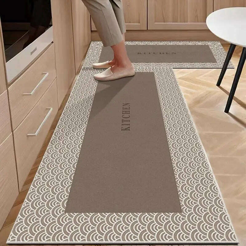 KIMLUD, Kitchen Rug Kitchen Mat Home Entrance Doormat Living Room Bedroom Balcony Hallway Decor Floor Carpet Non-Slip Bathroom Mat, 893 / 60cmx90cm 1pc, KIMLUD APPAREL - Womens Clothes