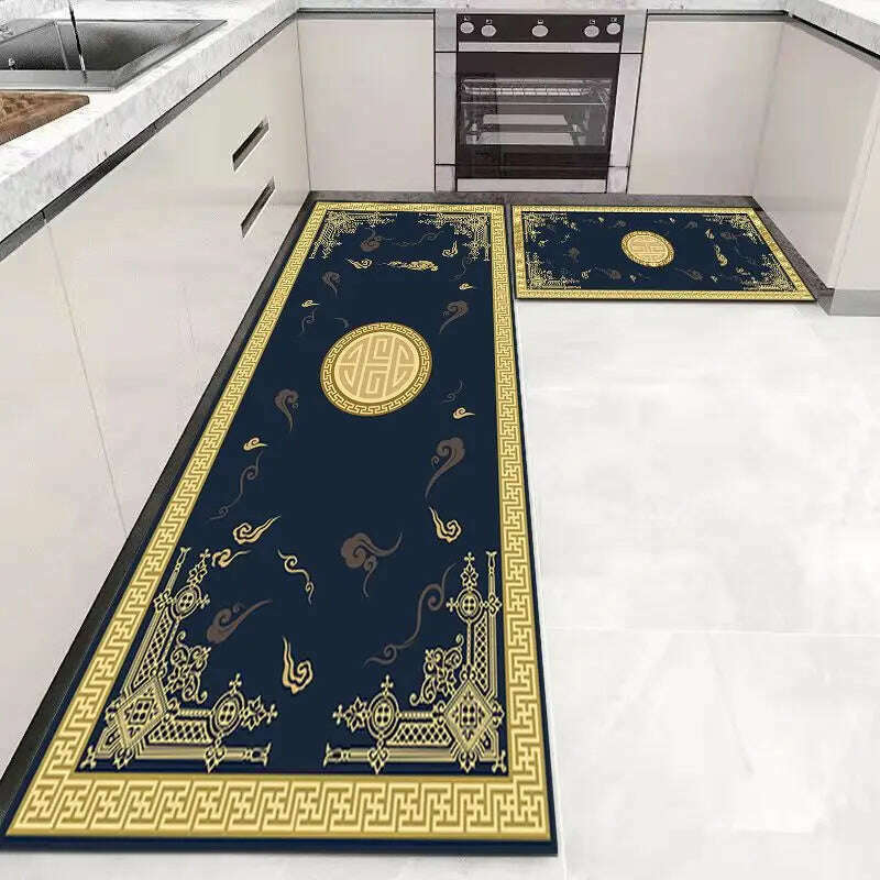 KIMLUD, Kitchen Rug Kitchen Mat Home Entrance Doormat Living Room Bedroom Balcony Hallway Decor Floor Carpet Non-Slip Bathroom Mat, 897 / 60cmx200cm 1pc, KIMLUD APPAREL - Womens Clothes