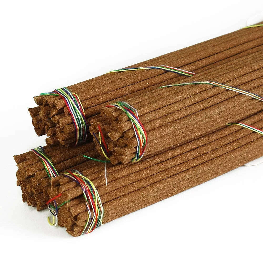 Labrang Monastery Tibetan Incense Sticks,Handmade Tibetan Medicine Health Incense,Home Meditation Aromatherapy - KIMLUD