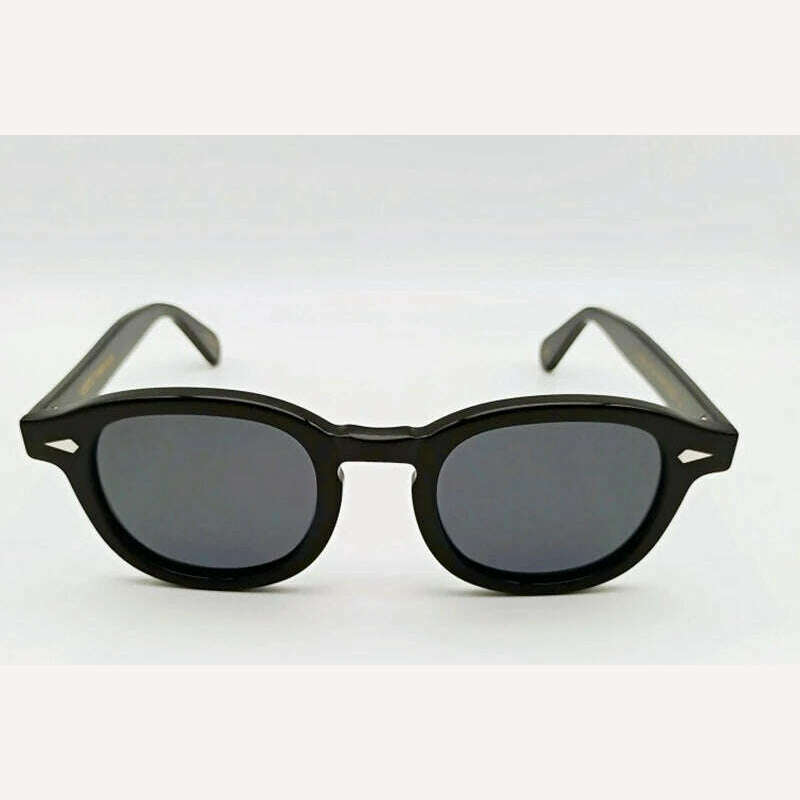 KIMLUD, Lemtosh Sunglasses Man Johnny Depp Polarized Sun Glasses Woman Luxury Brand Vintage Acetate Frame Blue Night Vision Goggles, C10 / CHINA / No Box Medium, KIMLUD Womens Clothes