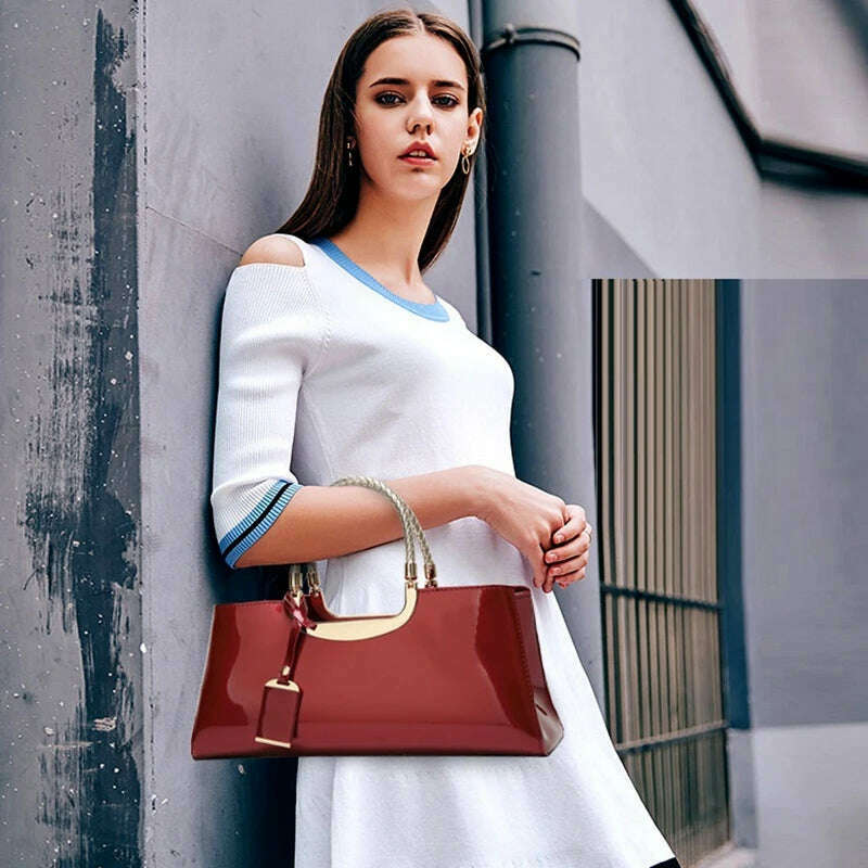 KIMLUD, Luxury Designer Handbag Women 2023 Evening Party Hand Bag Red Black Blue Pink Beige Ladies Handbags Sac A Main Femme Bolso Mujer, KIMLUD Womens Clothes