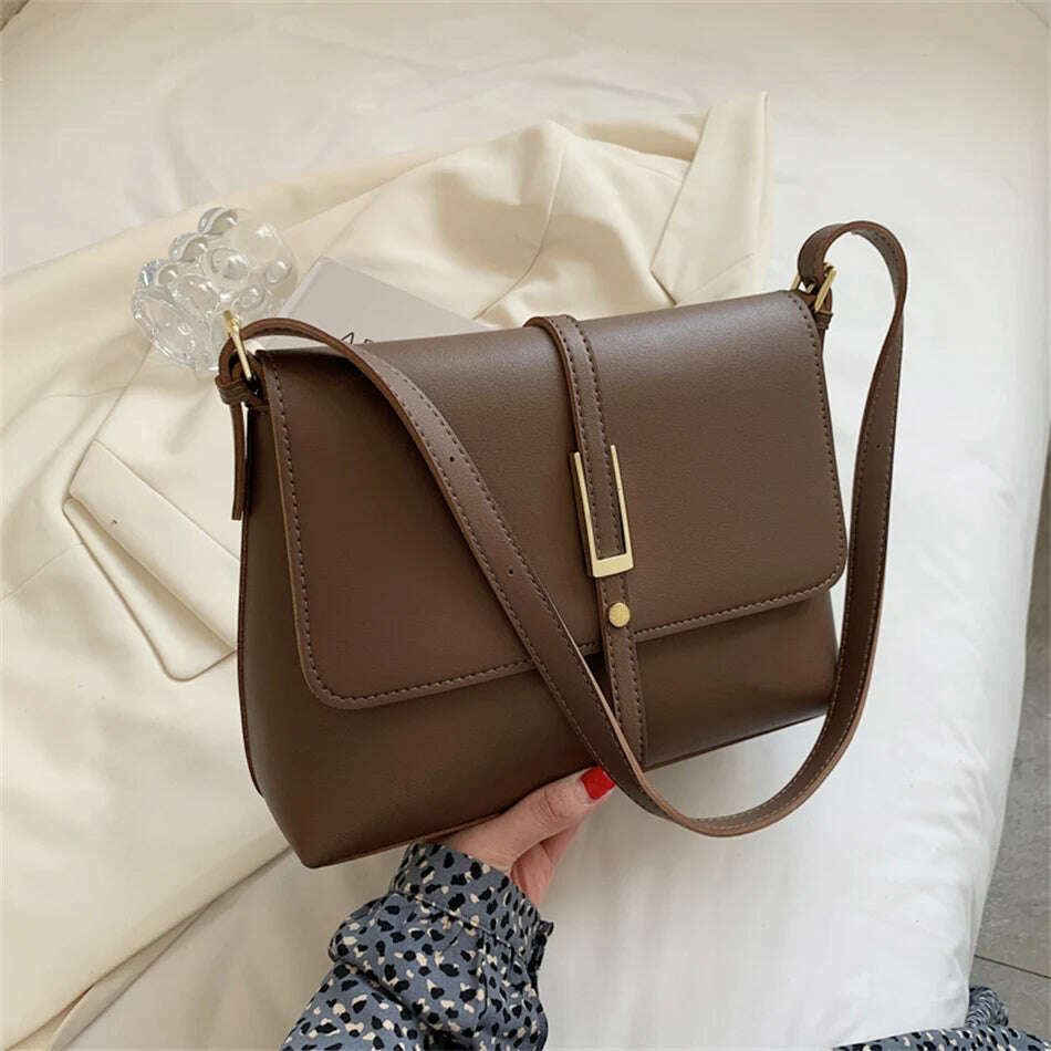 Luxury Designer Handbags Purses Women Fashion Shoulder Bags High Quality Leather Crossbody Messenger Bags for Female Sac A Main - KIMLUD