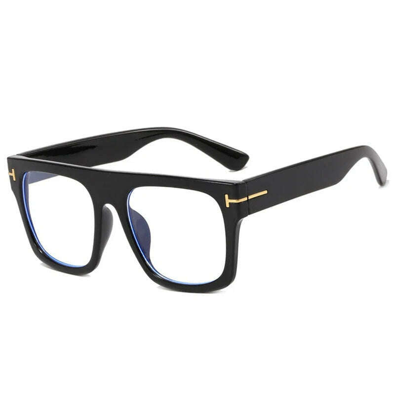 Luxury Square Reading Glasses Women High Quality Elegant Overszied Anti Blue Light Prescription Presbyopic Eyeglasses Men - KIMLUD