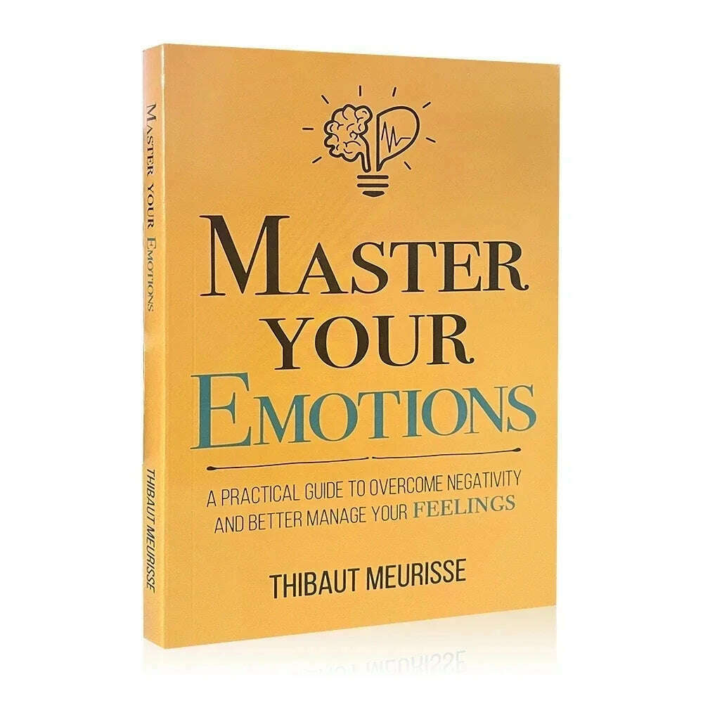 KIMLUD, Master Your Emotions English Original Novel By Thibaut Meurisse Overcome Negativity And Better Manage Your Feelings Book, Master, KIMLUD APPAREL - Womens Clothes