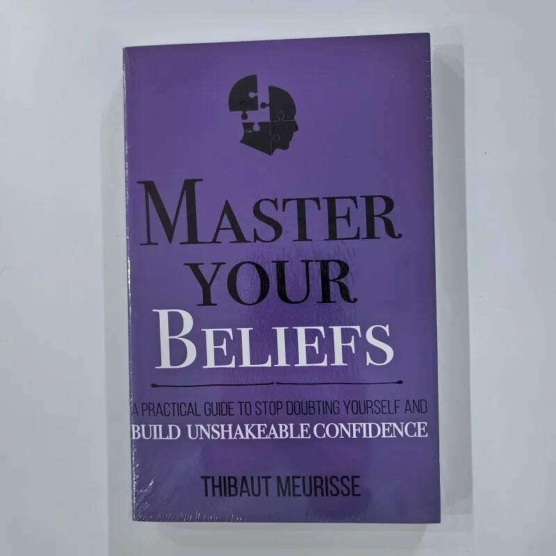 KIMLUD, Master Your Thinking, Time,Beliefs,Motivation,English Original Novel By Thibaut Meurisse Better Manage Your Feelings Book, 4, KIMLUD APPAREL - Womens Clothes