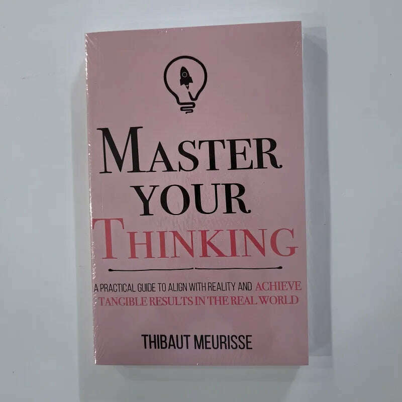 KIMLUD, Master Your Thinking, Time,Beliefs,Motivation,English Original Novel By Thibaut Meurisse Better Manage Your Feelings Book, 1, KIMLUD APPAREL - Womens Clothes