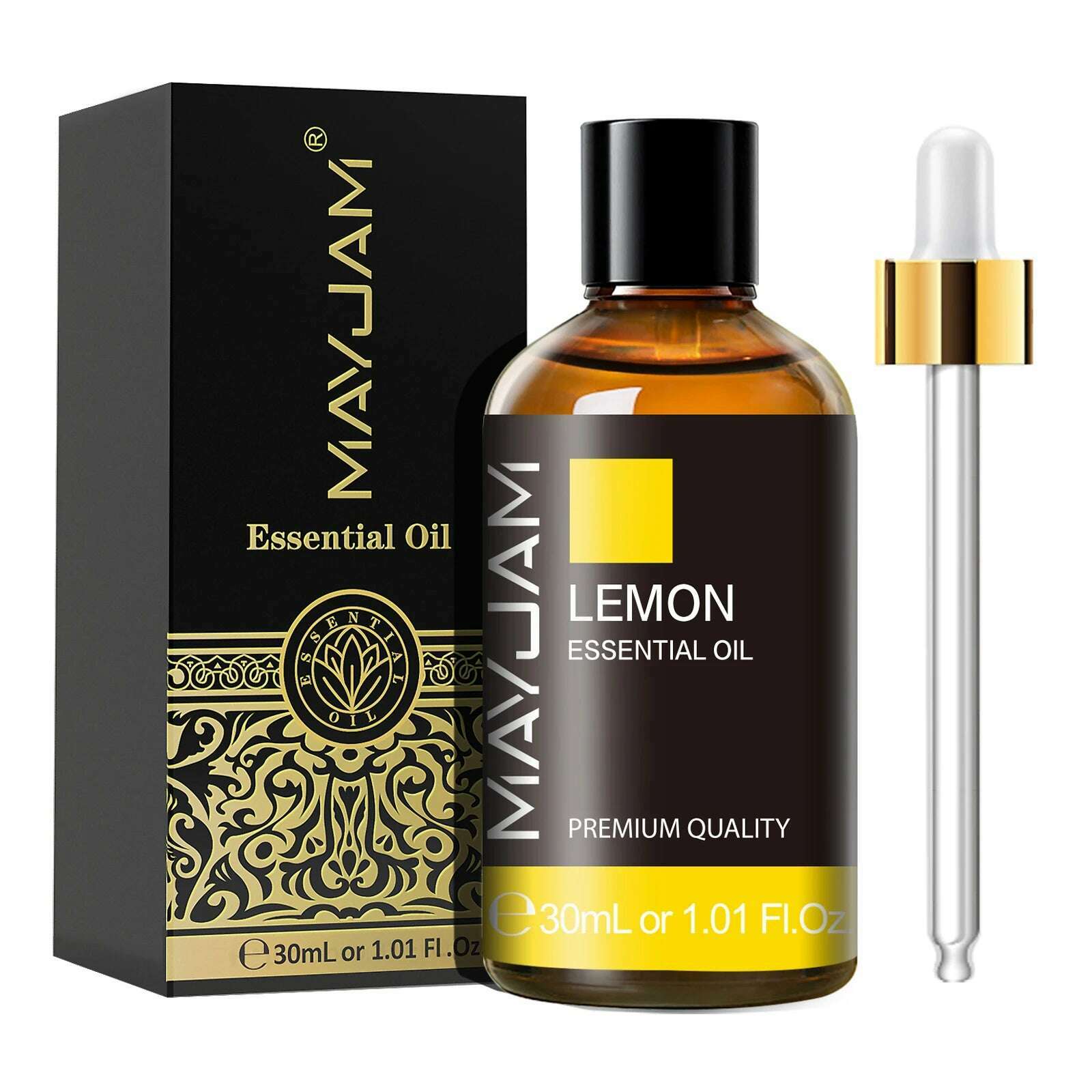 MAYJAM 30ML with Dropper Essential Oils Oregano Lemon Eucalyptus Spearmint Neroli Helichrysum Turmeric Anise Star Tea Tree - KIMLUD