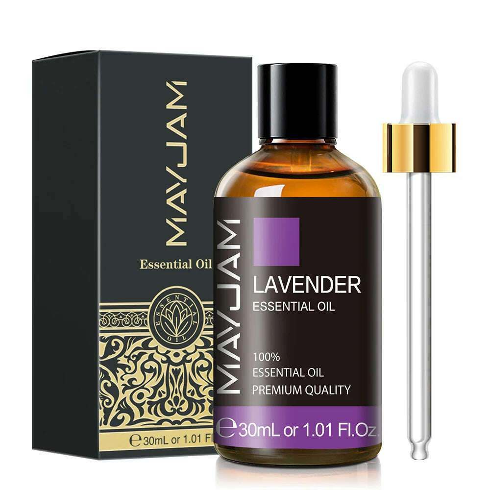 MAYJAM 30ML with Dropper Essential Oils Oregano Lemon Eucalyptus Spearmint Neroli Helichrysum Turmeric Anise Star Tea Tree - KIMLUD