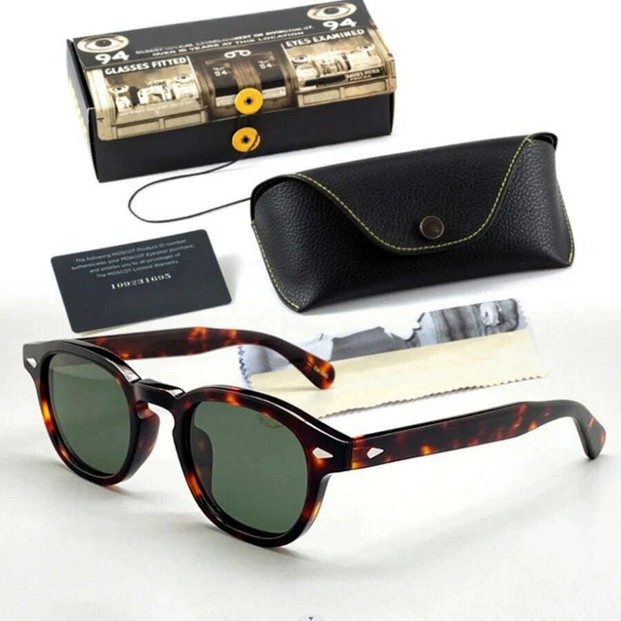 KIMLUD, Men's Sunglasses Lemtosh Woman Johnny Depp Polarized Sun Glasses Acetate Frame Luxury Brand Vintage Driver's Shade, KIMLUD Womens Clothes