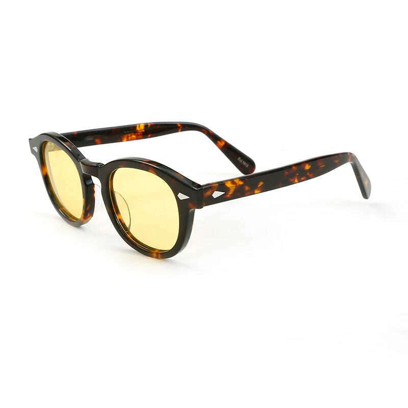 KIMLUD, Men's Sunglasses Lemtosh Woman Johnny Depp Polarized Sun Glasses Acetate Frame Luxury Brand Vintage Driver's Shade, KIMLUD Womens Clothes
