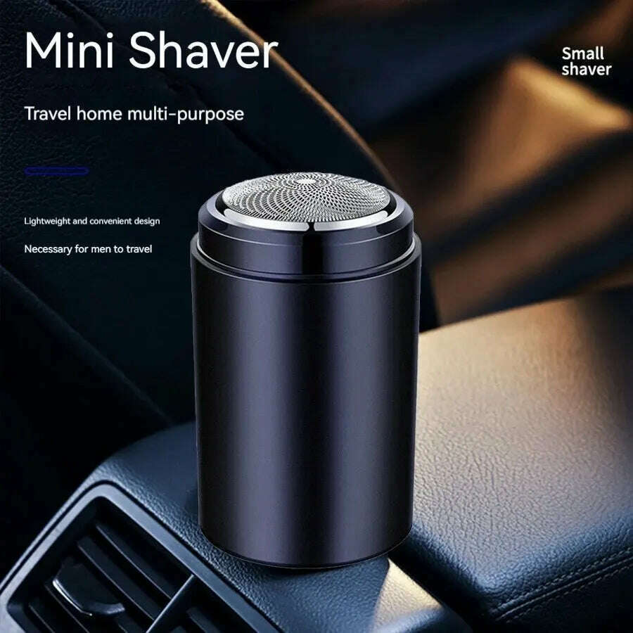 KIMLUD, Mini Electric Shaver Men's Rechargeable Razor Portable Washable Moustache Cutter No Skin Damage USB Rechargeable Razor, KIMLUD Womens Clothes