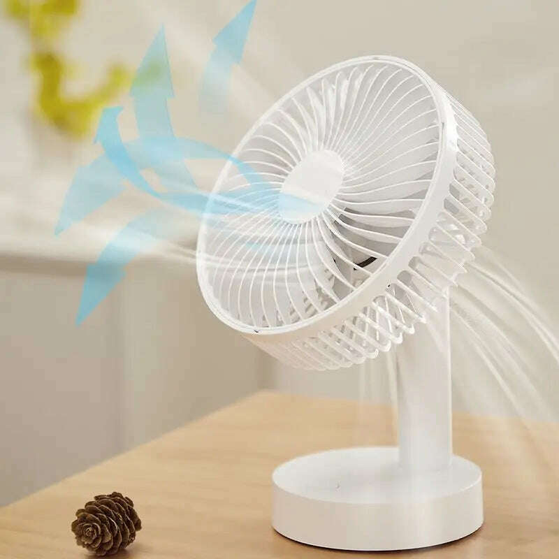 KIMLUD, Mini USB Table Fan 4 Speeds Portable Desktop Table Cooling Fan Powered by USB Strong Wind Kipas USB Desk Fan, KIMLUD Womens Clothes